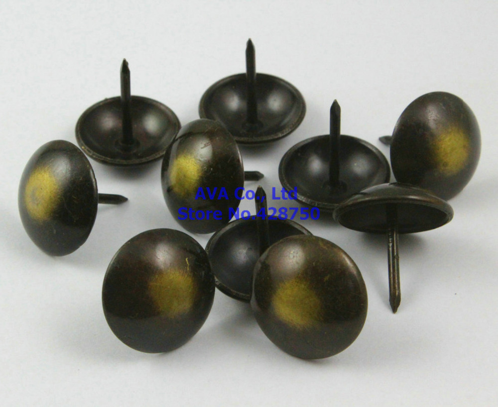Schoenreparatie nagels, 22 mm zwart ijzeren vierkante kop, 50 stuks