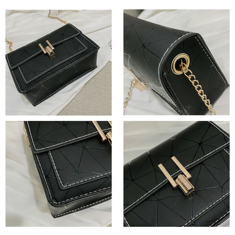 Herold Frauen PU Leder Messenger Taschen Damen Luxus Handtasche frauen Kette Party Weibliche Schulter Taschen