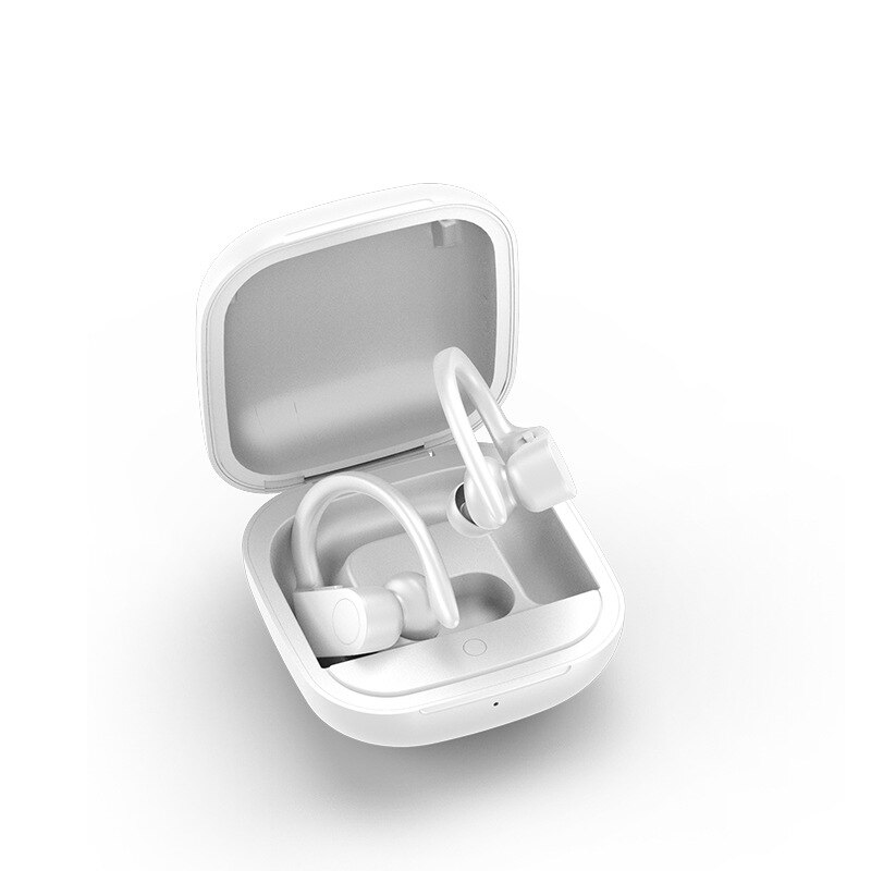 B10 tws kuulokkeet langattomat bluetooth urheilukuulokkeet automaattinen pop -up 6d stereoääni 950 mah tukiasemalla langaton lataus