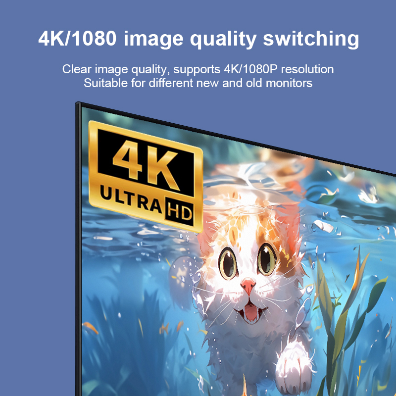 Conmutador multivisor HDMI 4K 4x1, pantalla cuádruple sin costuras 4K, divisor multivisor en tiempo Real, adaptador de interruptor HDMI 4 en 1 salida con IR