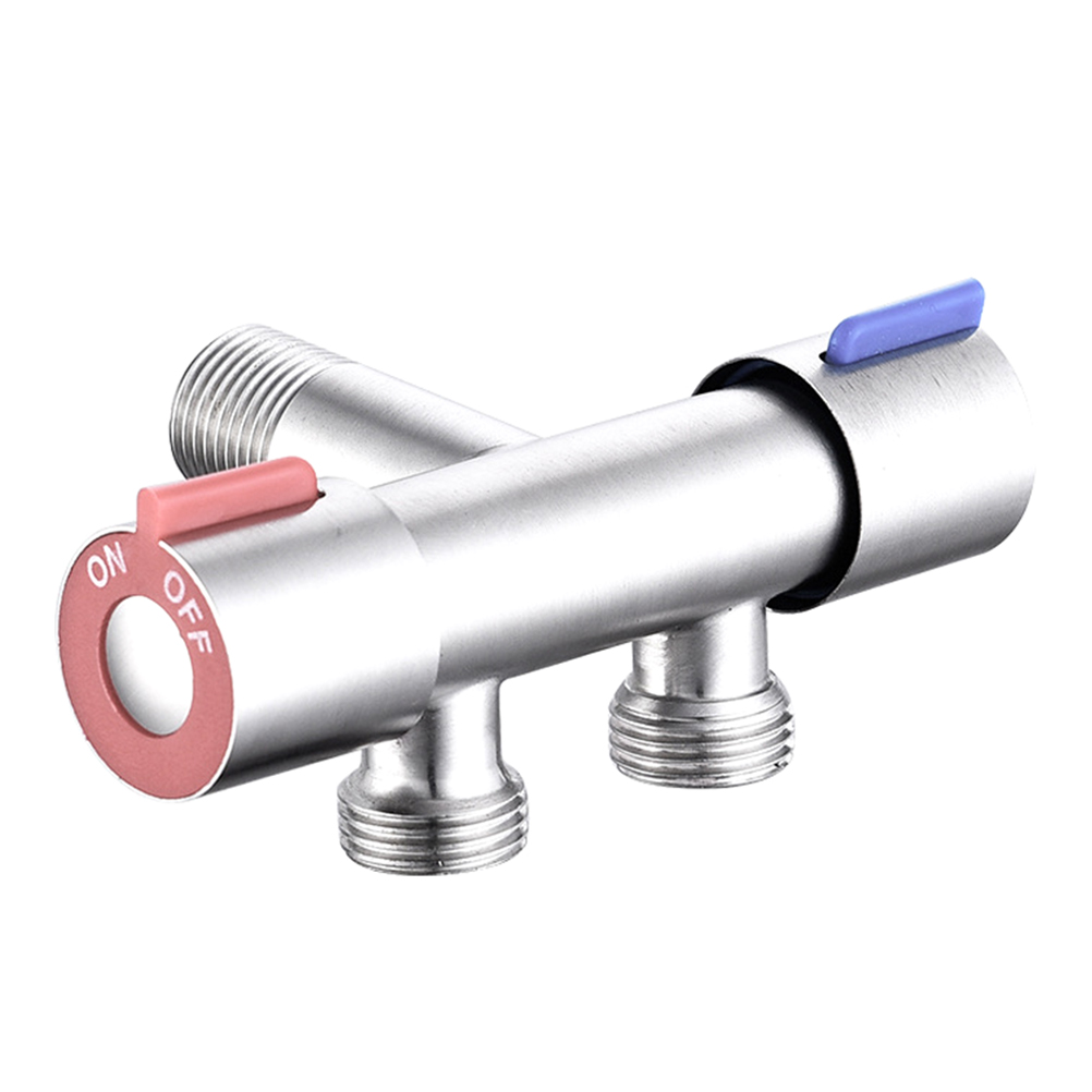 Water Shut Off Valves 1-in 2-out Stop Valves Angle Stop Valves Accessory