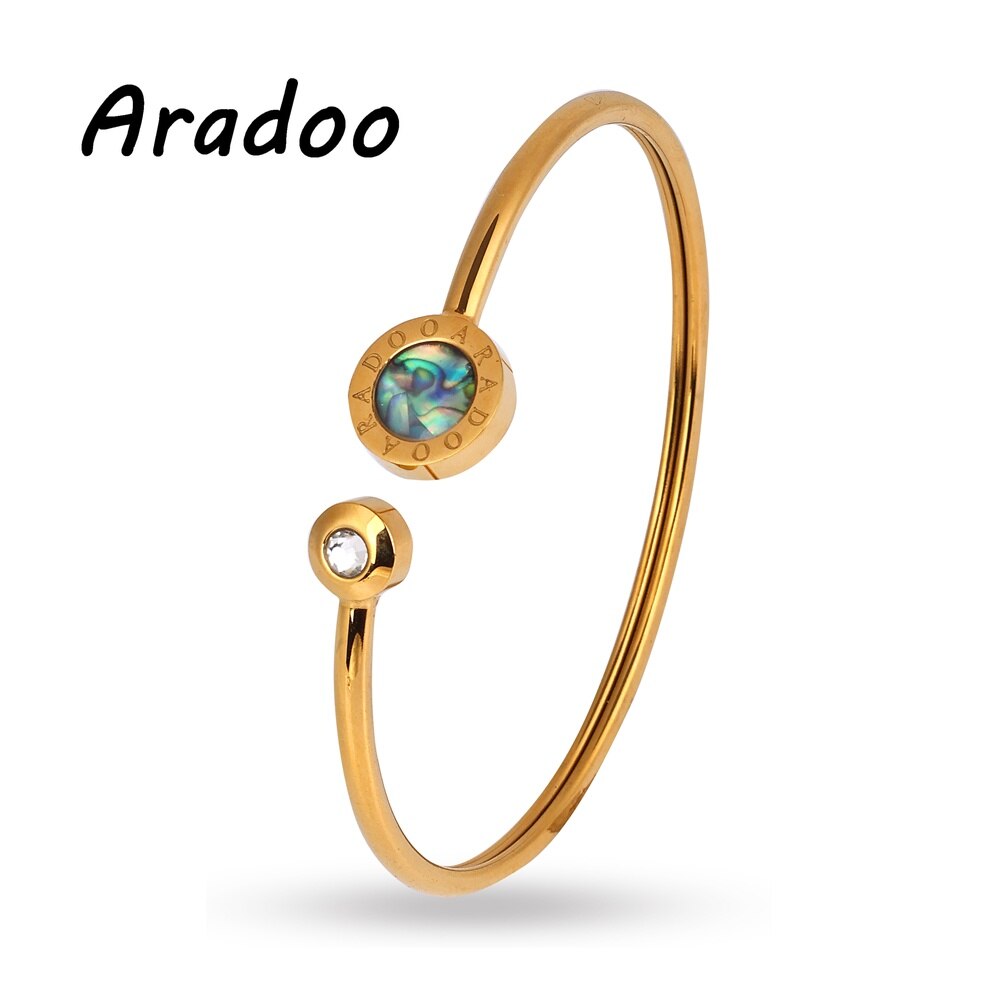 ARADOO-pulsera de radiación Metis, diosa de la sabiduría, concha de mar profundo, germanio de Metal, energía, belleza, pérdida de peso: Metis(G)