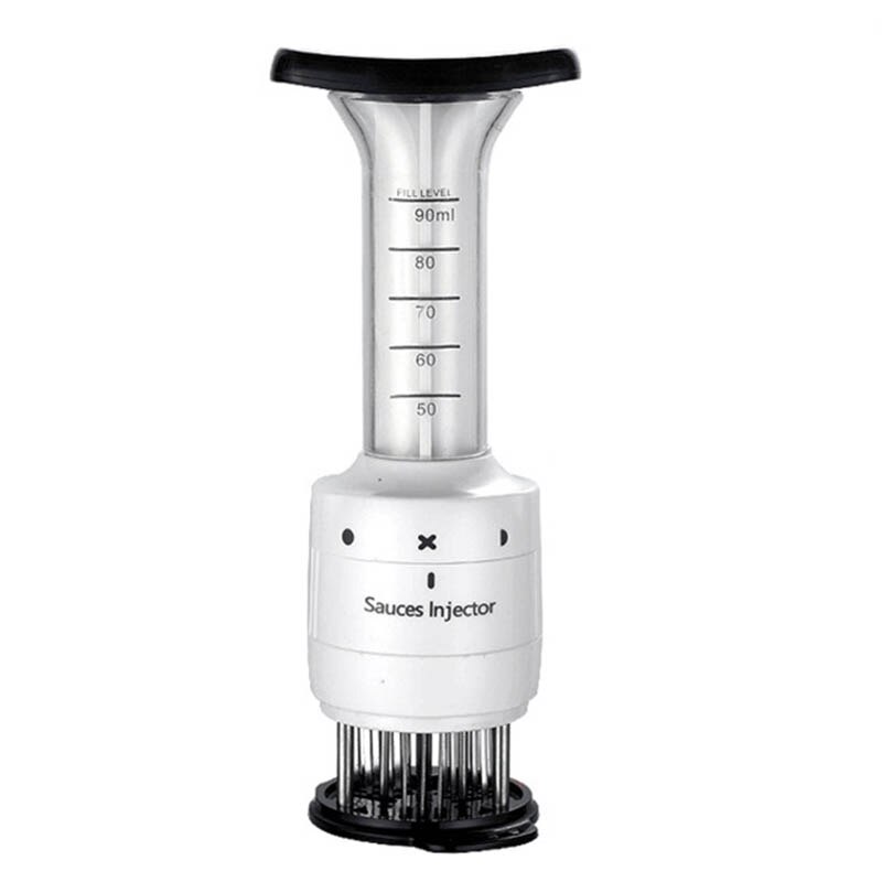 Multi Functie Vleesvermalser Naald Steak Vlees Injector Marinade Smaak Spuit Keuken Gadgets Vlees Gereedschap