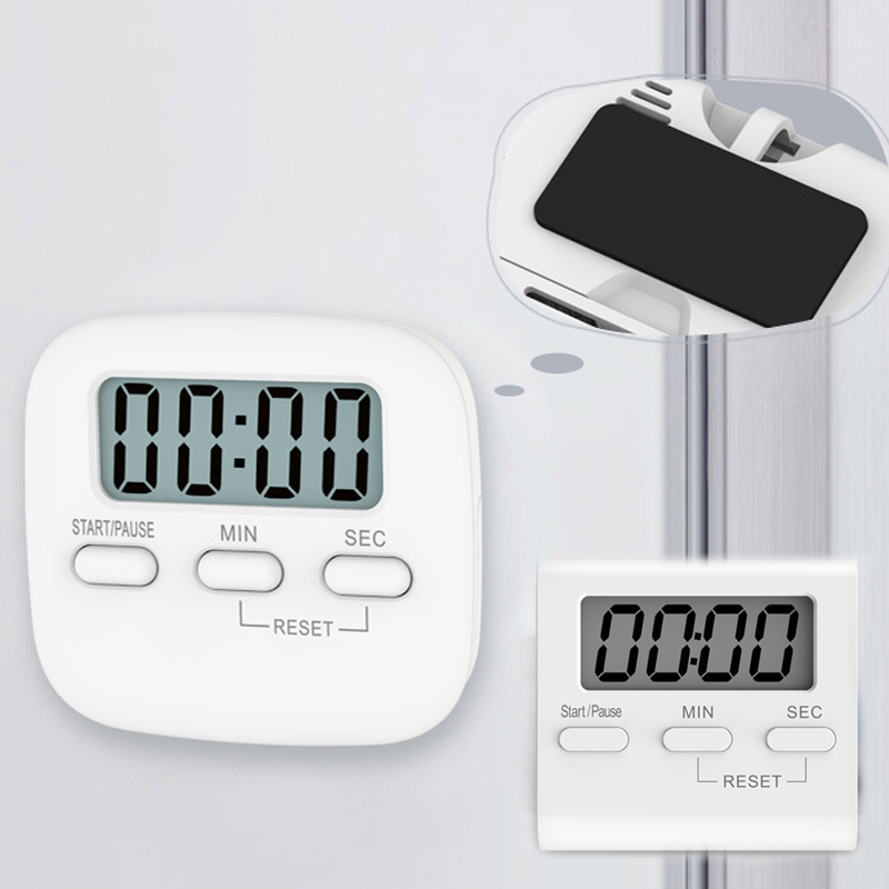 Student Timer Kitchen Gadgets Magnetic Timer Count UP Alarm Clock Reminder LCD Digital Kitchen Countdown Cooking Tools