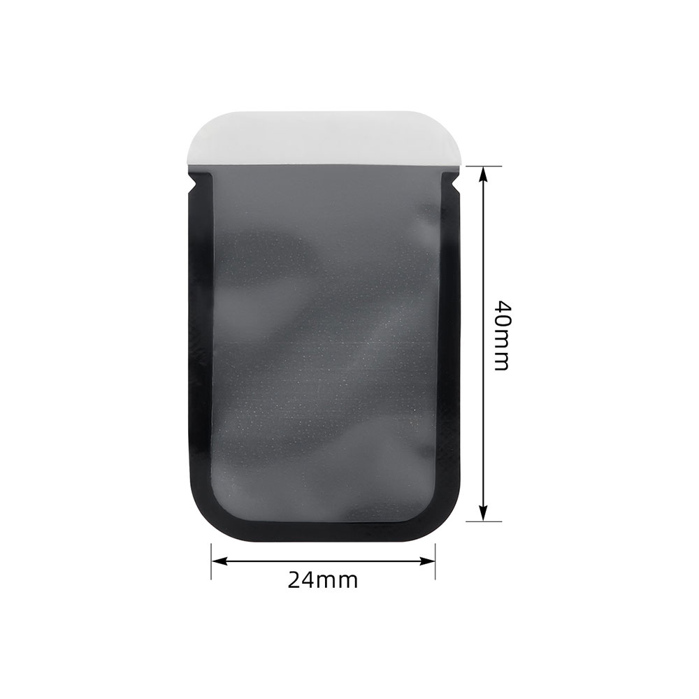100 pièces/boîte AZDENT dentaire X Ray Film barrière enveloppes clinique phosphore jetable plaque pochette de protection sac de couverture: Argent