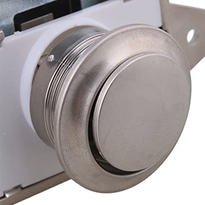 5 stk 26mm åbningshul perle nikkel nøglefri trykknap skab låseknap til autocamper campingvogn skabsdør