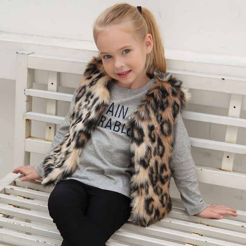 KIDS FEUX FUR VEST NOMADIC NYMPH