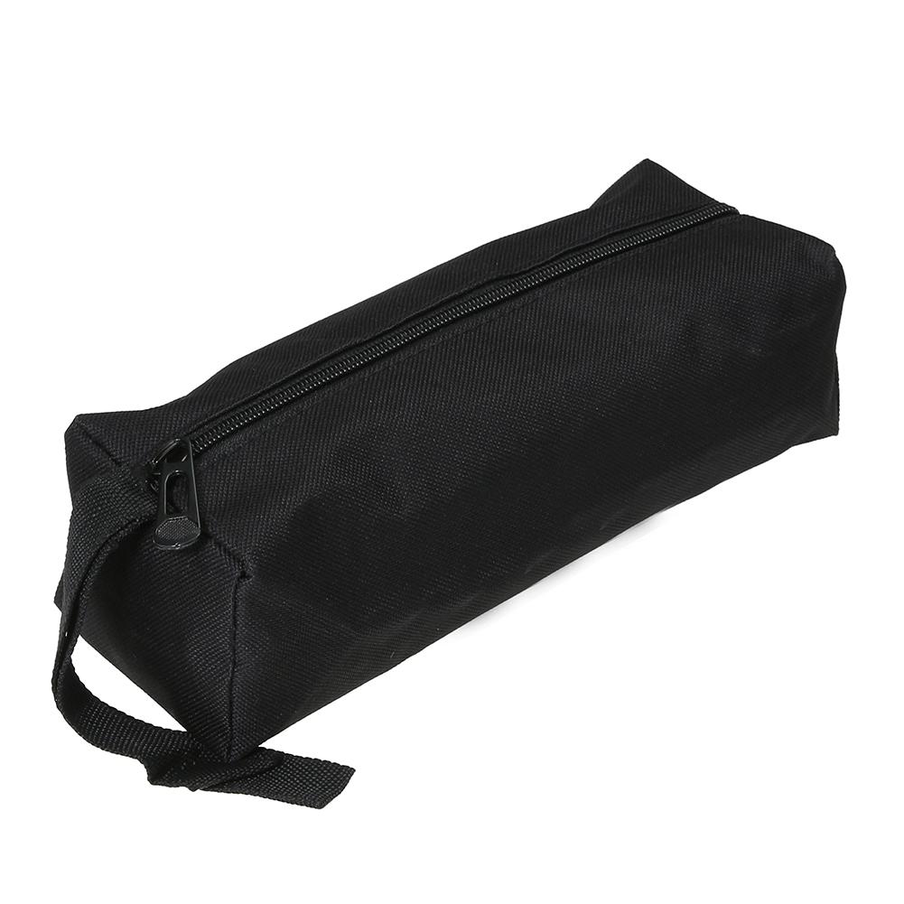 Storage Tools Bag Waterproof Multi-Function For Small Metal Parts Handle Clutch Bag Hardware Small Parts Storage Bag Practical: Black