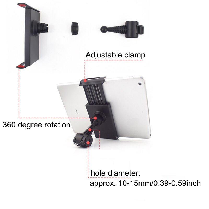 Auto Houder Voor Achterbank Tablet Stand Hoofdsteun Voor Tablet 10.1 Voor Ipad Air 2 Voor Kindle Paperwhite xiaomi