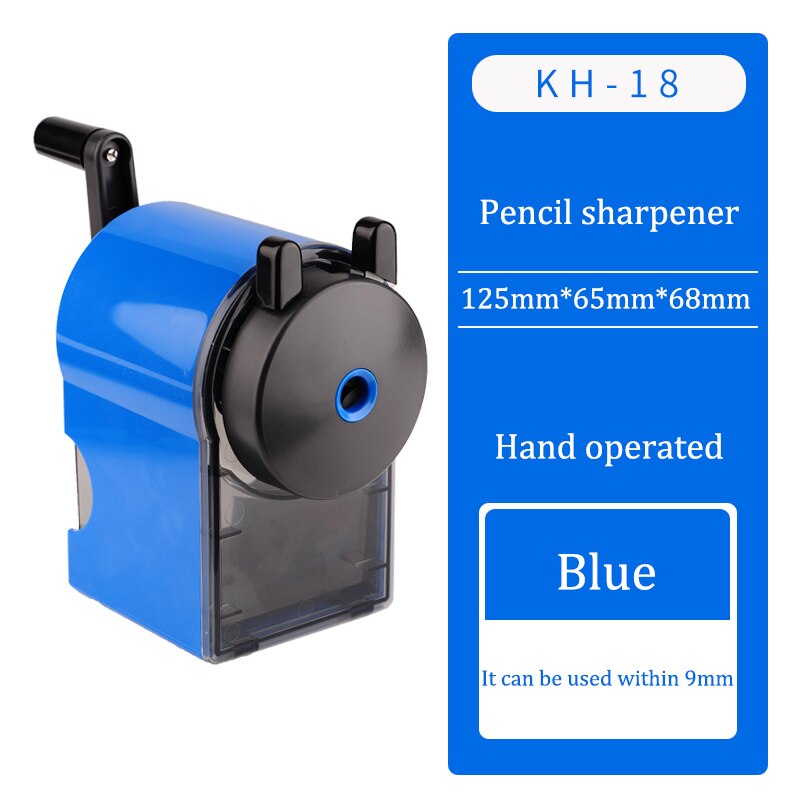 Japon Uni KH-18 taille-crayon de sécurité taille-crayon épaisseur réglable pour les étudiants d'art: Blue