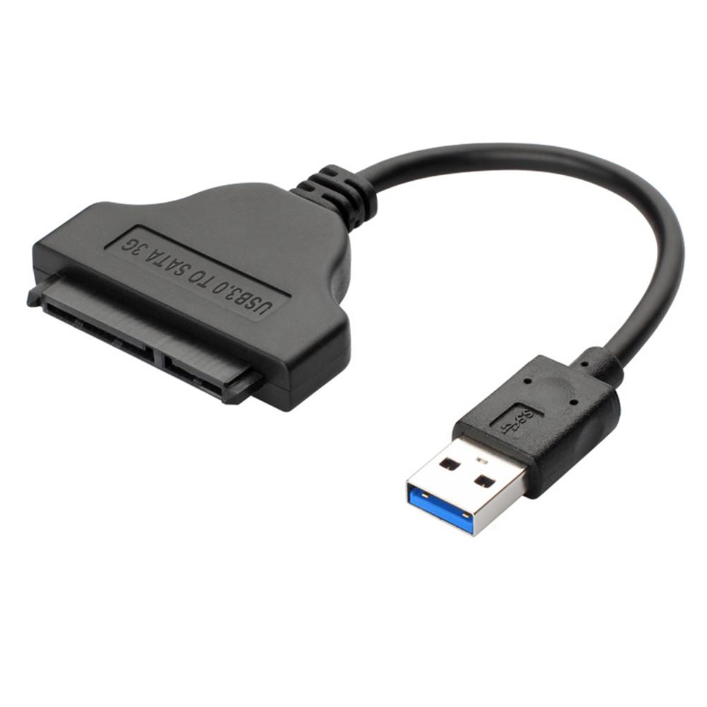 USB 3.0 to Sata adapter converter cable 7+15P Connecting 2.5 Inch IDE HD with ABS Shell for 2.5" sata HDD SSD