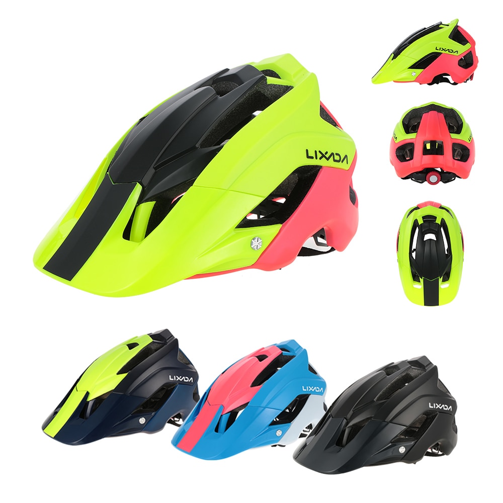 Lixada capacete de proteção para ciclismo, proteção de segurança para esportes, mountain bike, mtb, ciclismo, bicicleta