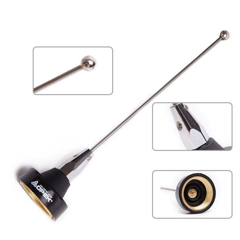 Opek NC-450M Uhf 400-520 Mhz Nmo Mini Antenne Magneet Mount Coaxiale Kabel Voor Baofeng Qyt Tyt Kenwood Mobiele radio Walkie Talkie