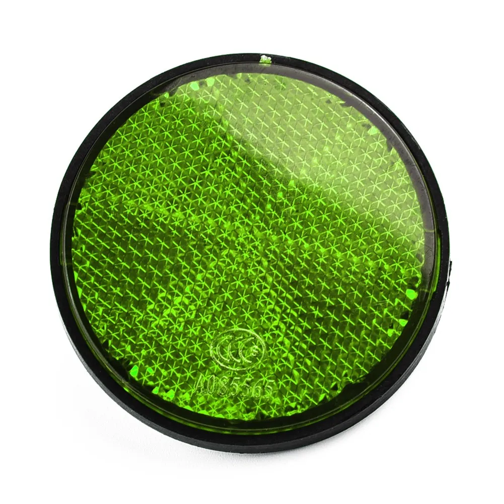 Bicycle Pedal Reflector Safety Night Cycling Reflective Bike Accessory Lights And Reflectors Bike Reflectors Accessory Tool: green