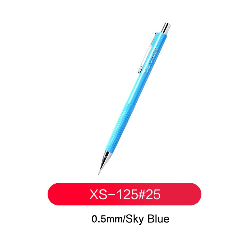 SAKURA XS-125 Mechanical Pencils 0.3mm 0.5mm Anti-break Drawing Sketching Writing Pencils: 0.5mm Sky Blue