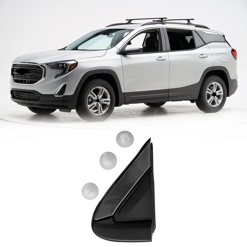 Espejo retrovisor lateral Exterior, embellecedor de placa de Triple esquina para Chevrolet Equinox GMC Terrain: Verde intenso