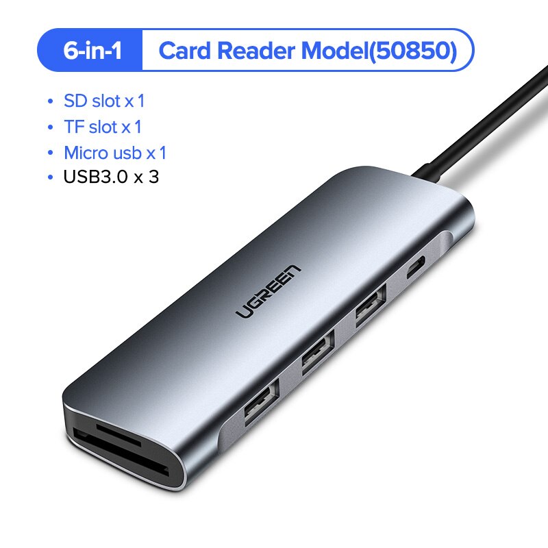Ugreen USB C HDMI Cable Type C to HDMI HUB Adapter USB-C HDMI Converter Type-C Thunderbolt 3 Dock for MacBook Huawei Mate 30 Pro