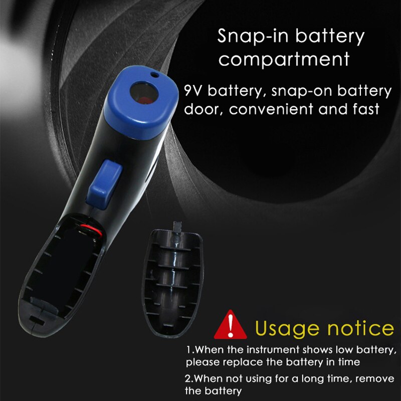 Handheld Digital Photo Tachometer Non-Contact Rotation Speedometer Speed Gauge Speed measuring instrument