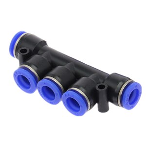 Pneumatische Fitting Tube Anschluss Armaturen Luft Schnell Wasser Rohr Push In Schlauch Schnell Couping 4mm 6mm 8mm 10mm 12mm PU PY PK: PK / 10mm