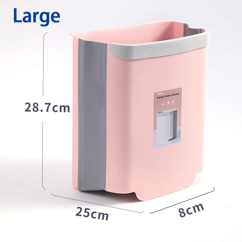 Saving*kitchen folding garbage can car recycling bin kitchen garbage can garbage can garbage can garbage can kitchen garbage can
