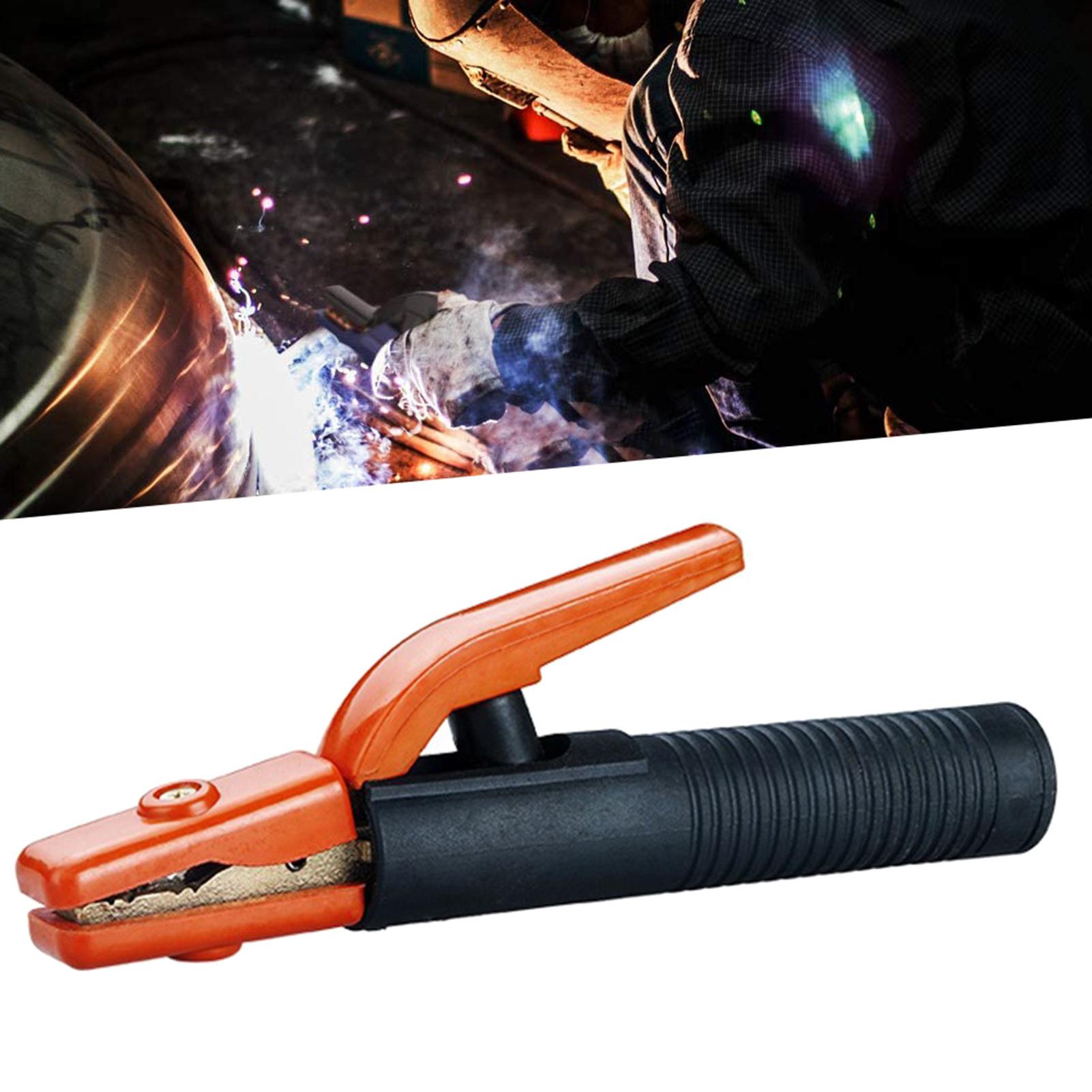 300A Brass Forged Insulated Handle Electrode Holder Welding Clamp Welding Tools Electric Welding Soldering Machine Parts
