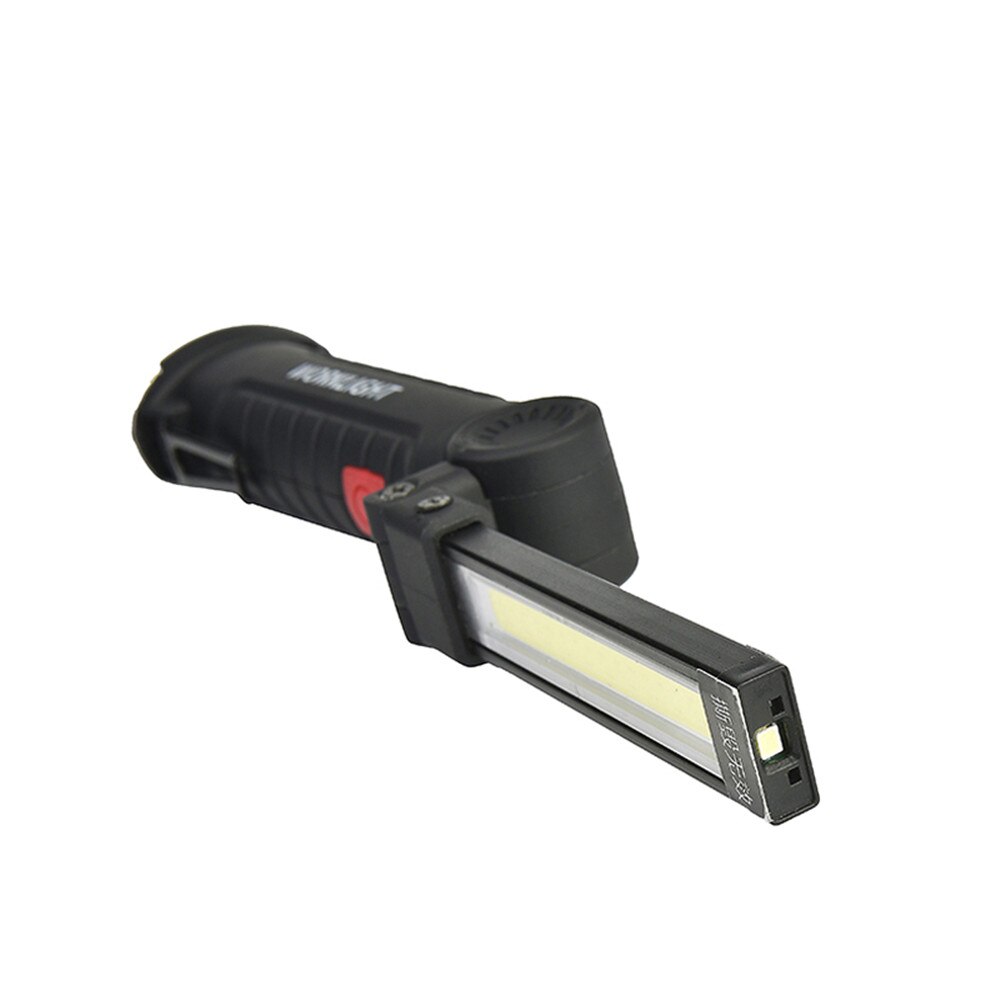 COB LED Lantern10W LED Emergency light Foldable LED Torch Flashlight USB Charging Portable Light 360 rotary with Magnet Hook
