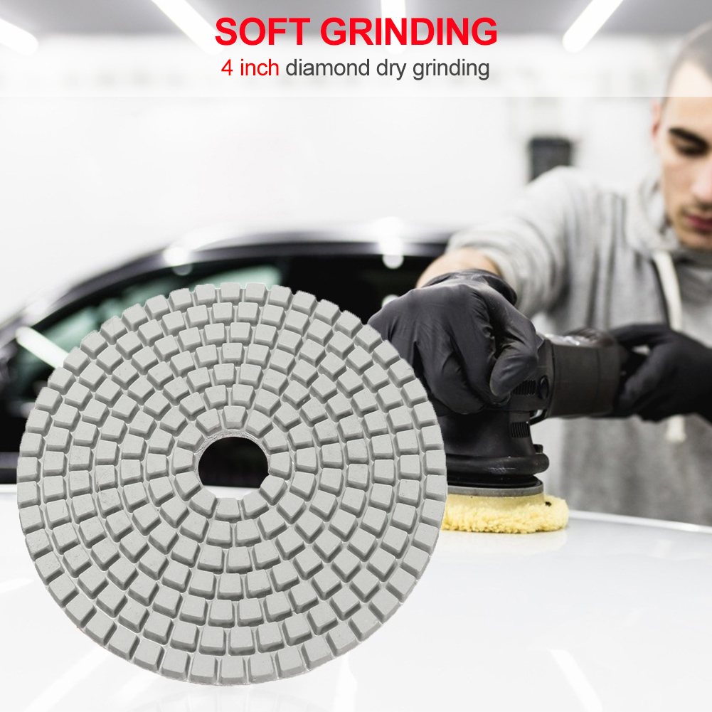 Diamond Polishing Pads Set Wet Polishing Kit for Granite Stone Concrete Marble Concrete Granite Stone Ceramics Tools