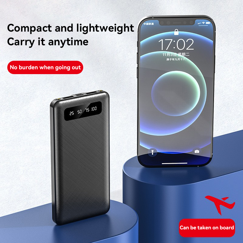 Xiaomi Mijia 200000mAh 120W Power Bank Super Fast Charging High Capacity External Battery With LED Digital Display for IPhone