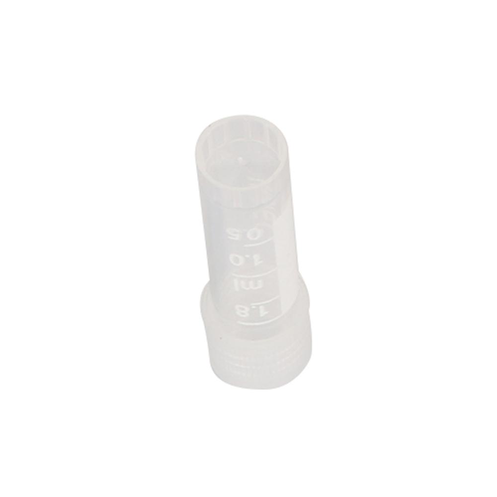 1.8 Ml Standable Bevriezing Buis Plastic Cryotube Laboratorium Analyze Volume Flesjes Transparant Met Schaal Lab Levert 50 Stuks