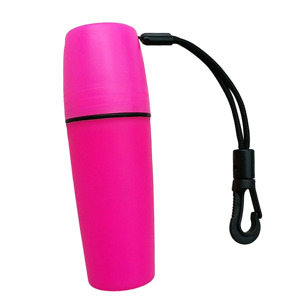 Waterdichte Fles Met Lanyard Haak 30Cm Capsule Houder Organizer Container Box Voor Duiken Kayak Kano Surfen Snorkelen