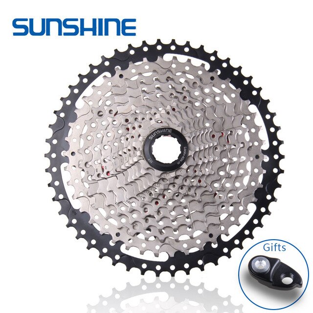 Sunshine 12 S 11-50T 12 Speed Freewheel Mountainbike Bmx Cassette Vliegwiel Fiets Accessoires Compatibel: 12S 50T -Tail hook