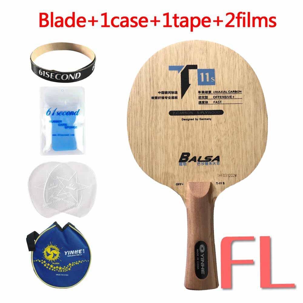 Yinhe T-11+ T 11+ T11S T-11S Table Tennis PingPong Blade: FL T-11S with YM