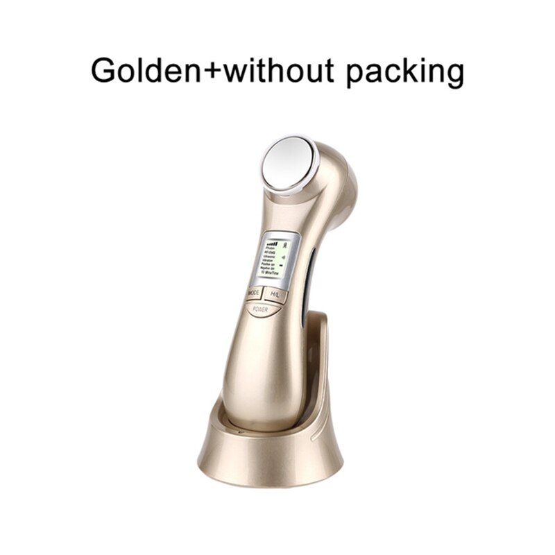 6 In 1 Face Skin RF&EMS Ultrasonic Face Lifting Device RF EMS Radio Mesotherapy Electroporation Frequency LED Skin Lifting: B1