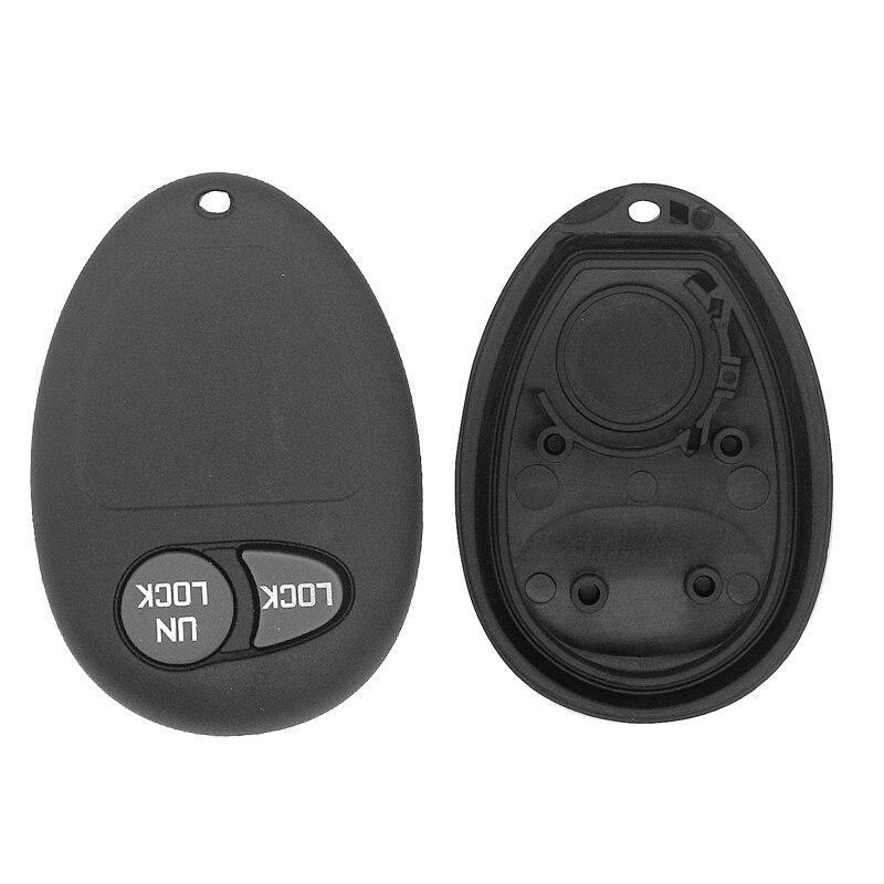 jingyuqin 3 Buttons No Chip Blank Remote 2 + 1 Panic Key Shell Case Cover For Buick Hummer H3 GMC For Chevrolet Colorado Isuzu: J