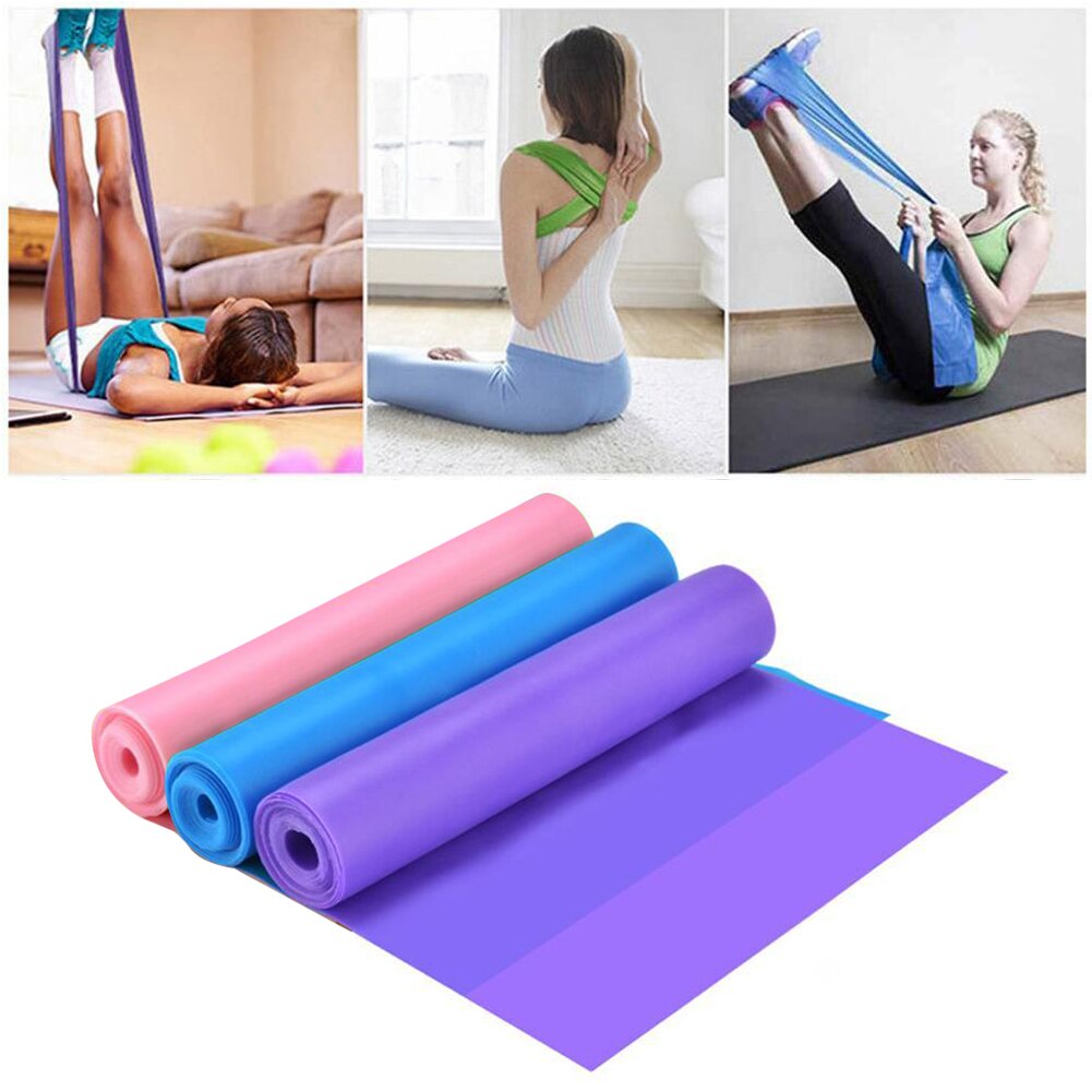 Fitness Pilates Resistance Band Oefening Workout Pull Rope Yoga Fitness Rally Elastische Band Voor Sport Workout Training
