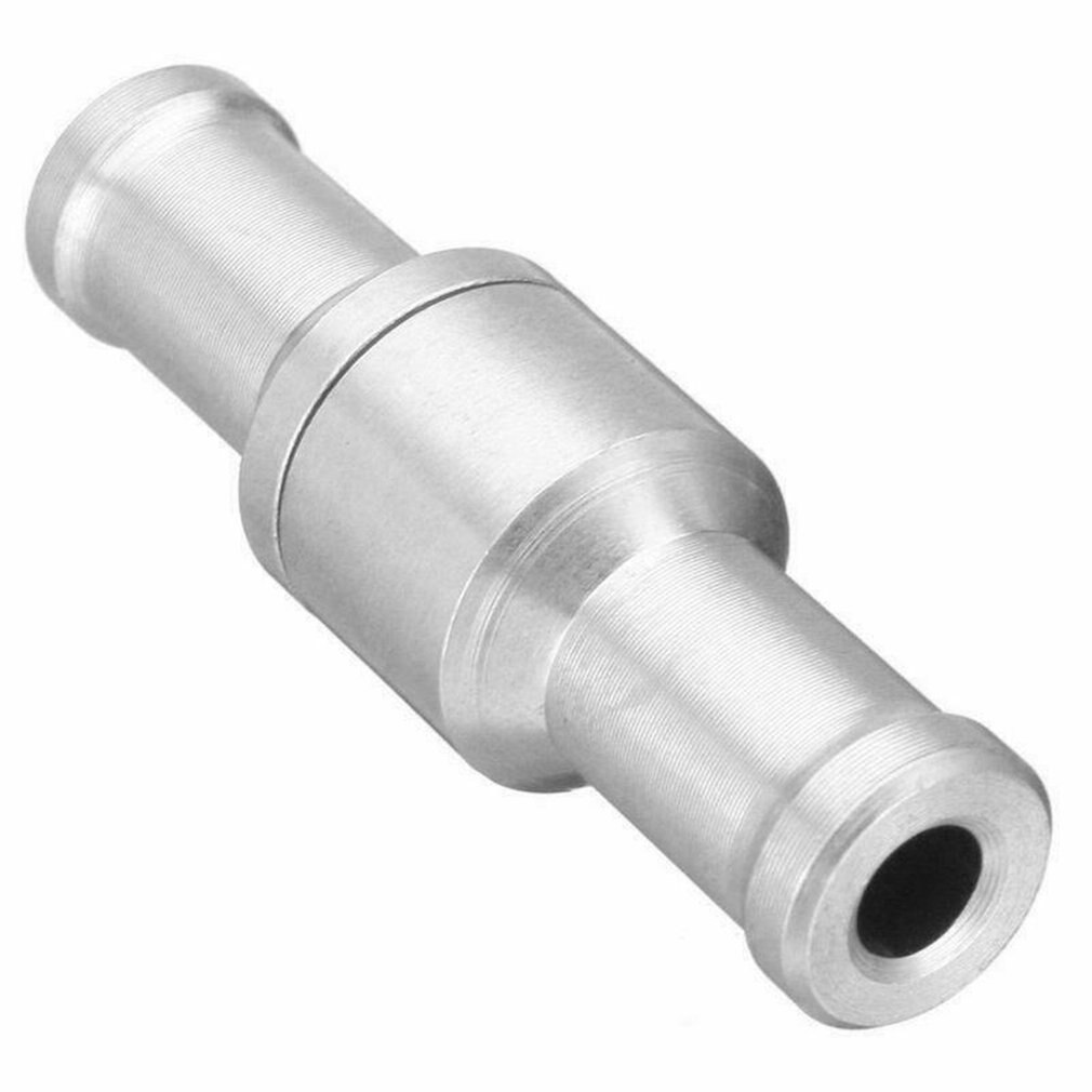 Válvula antirretorno de combustible de aleación de aluminio para coche, válvula de retención de gasolina y diésel, de 10mm, duradera