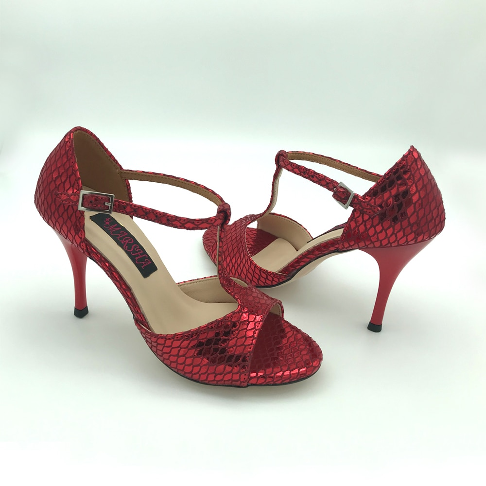 Comfortabele Argentinië Tango Dans Partij Schoenen Bruiloft Schoenen Flamenco Dansschoenen T62103RSL