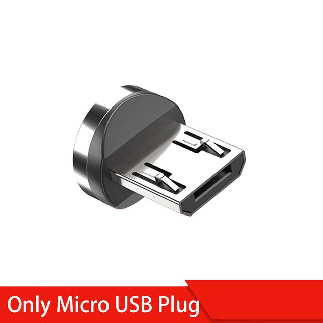Cable magnético giratorio de 360 grados, Cable de carga USB tipo C, cargador magnético de carga rápida, Cable micromagnético giratorio de 540 grados: Andriod Plug