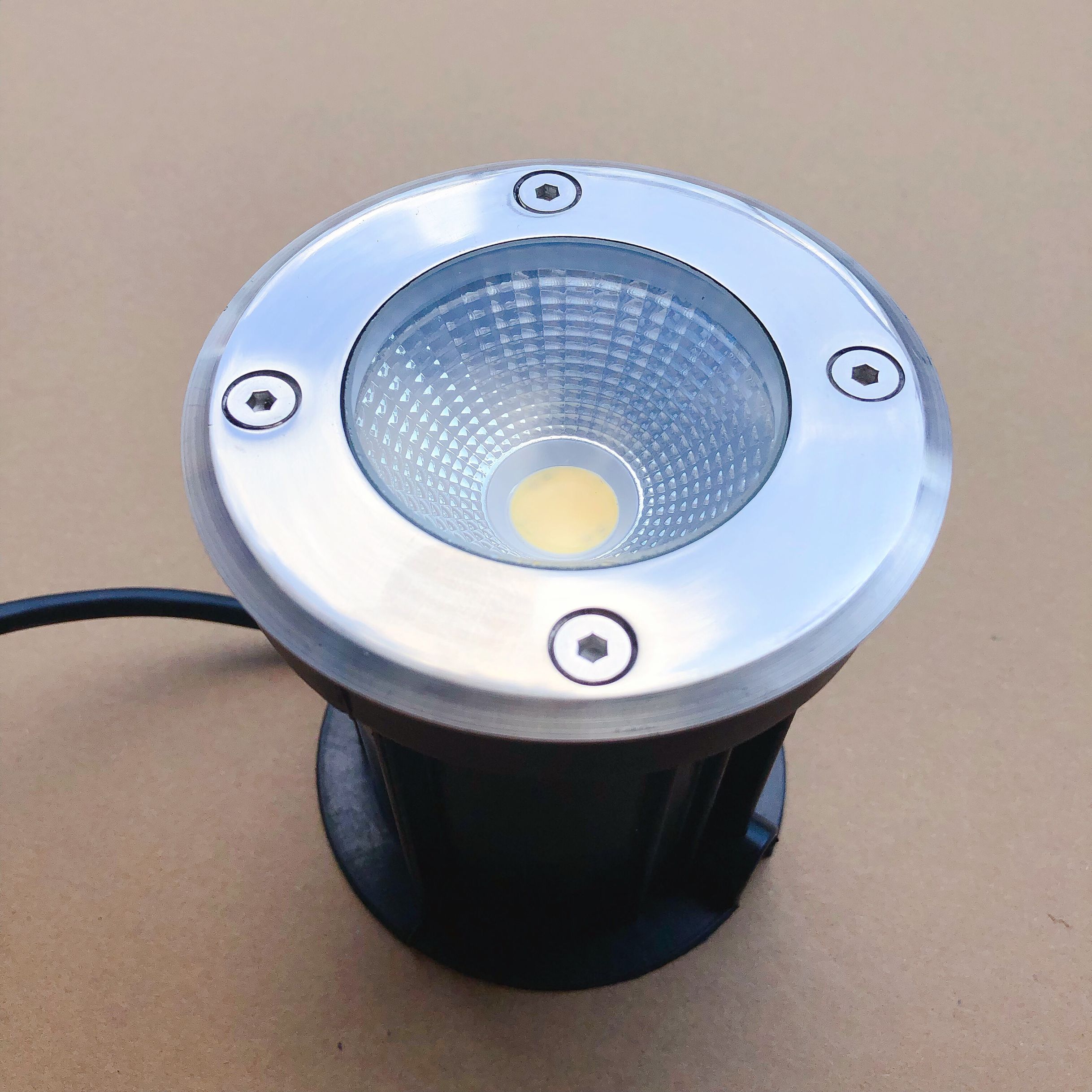 Outdoor Waterdichte Dimbare COB LED Inbouw Vloer Lampen Grond Tuinpad LED Ondergrondse Begraven Spotlight Landschap Verlichting