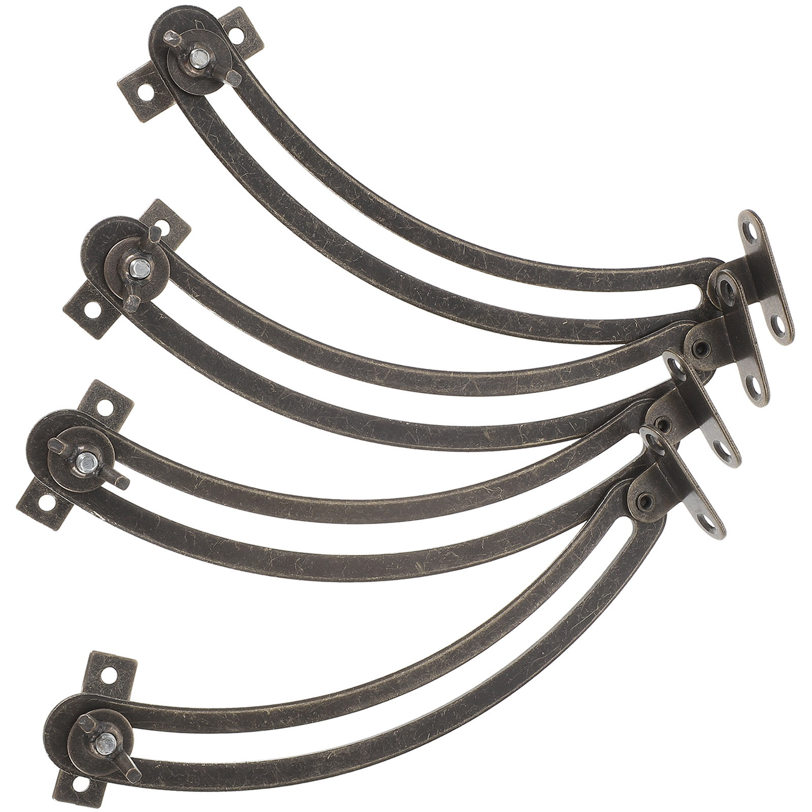 4-delige kast balk scharnieren soft close lift keukendeur kast ondersteuning demper apparaat meubels scharnier houten kist sieraden