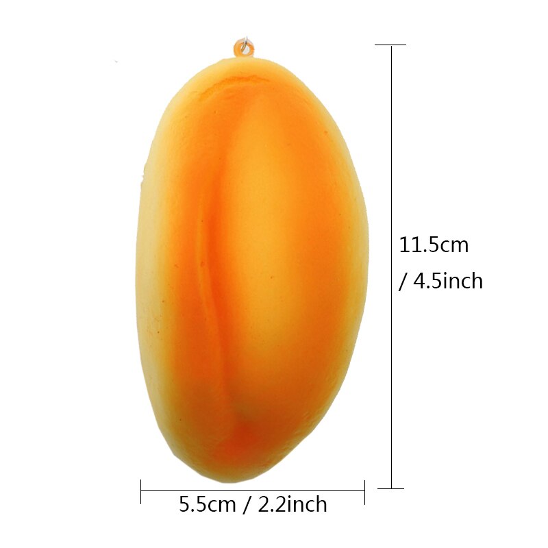Squishy Brot quetschen Spielzeug Weiche Langsame Aufstieg Krapfen Kuchen Toast Laib Lebensmittel Keychain Anhänger freundlicher Spielzeug Brötchen Stangenbrot: Stil 3