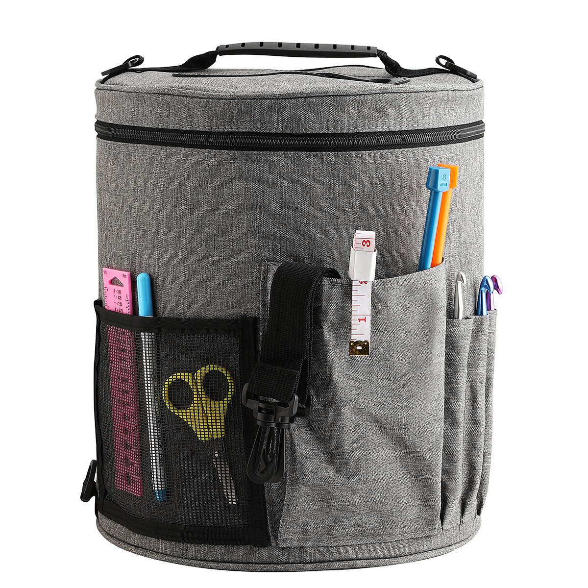 betroffen Tasche Garn Tote Lagerung Tasche für Wolle Häkeln Haken betroffen Nadeln DIY Haushalt Veranstalter NäHenne Werkzeuge Zubehör