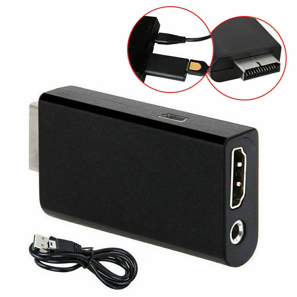 For Sony 2 PS2 to HDMI Converter Adapter Adaptor Cable HD