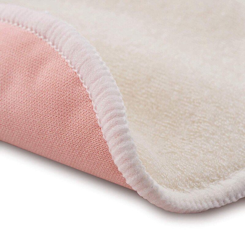 Almohadillas de lactancia de bambú orgánico (paquete de 12) con bolsa de lavandería adicional, cojín de lactancia lavable, supersuave, reutilizable e hipoalergénico