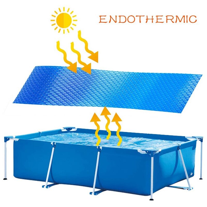 Pooltäcke regntätt starkt och hållbart dammtätt golvdukmatta för utomhus trädgårdspool 300 x 200cm