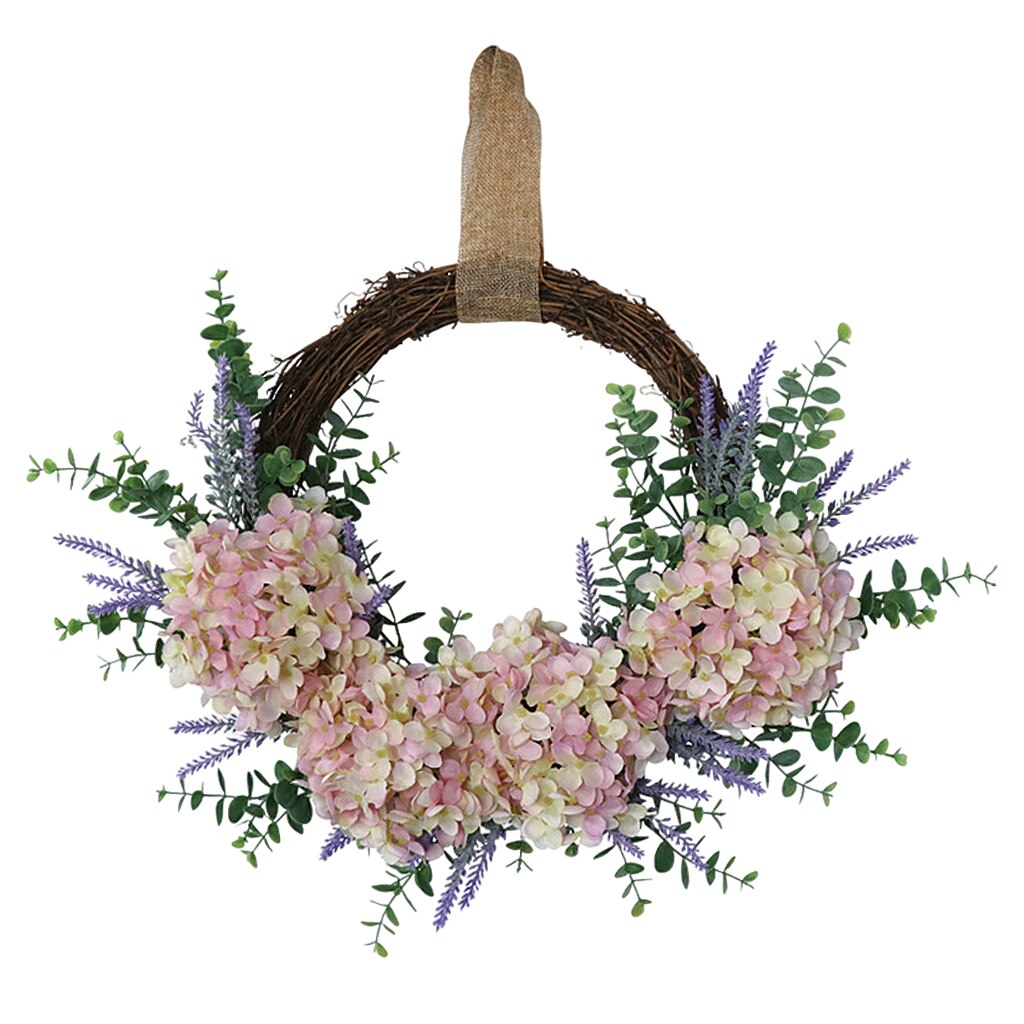 Front Door Flower Wreath ing Spring Front Door Greenery Wedding Decor