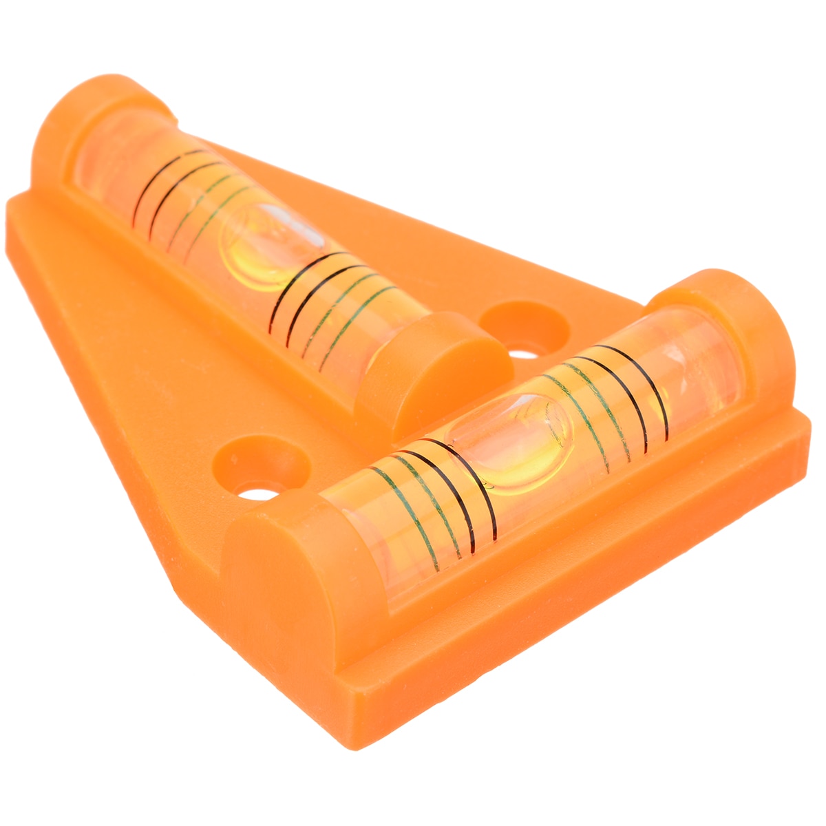 T Shape Spirit Level Bubble Portable Level Spirit Bubble Outdoor Motor Camper Van Fixing Level Measure Instrument Random Color