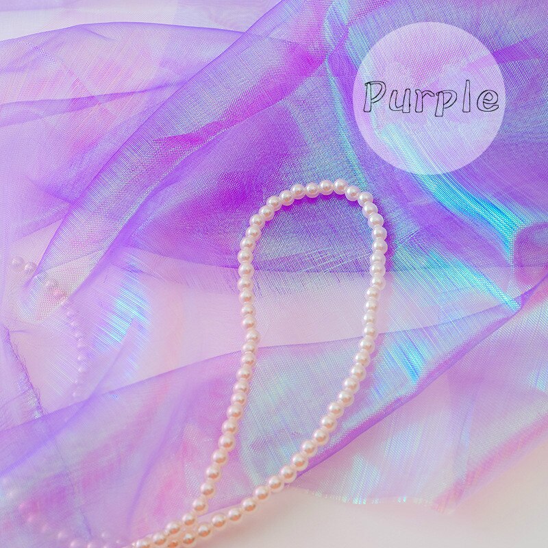 Ins net garen nail art foto rekwisieten achtergrond doek foto rekwisieten fotografie slinger rekwisieten fotografie doek: Paars 75 x 100cm