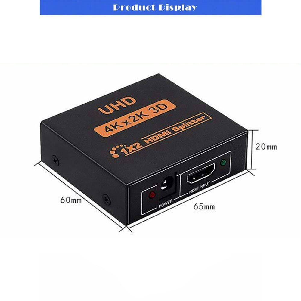 4K Ultra HD 3D UHD Adapter HDMI Splitter Switch Box Switcher
