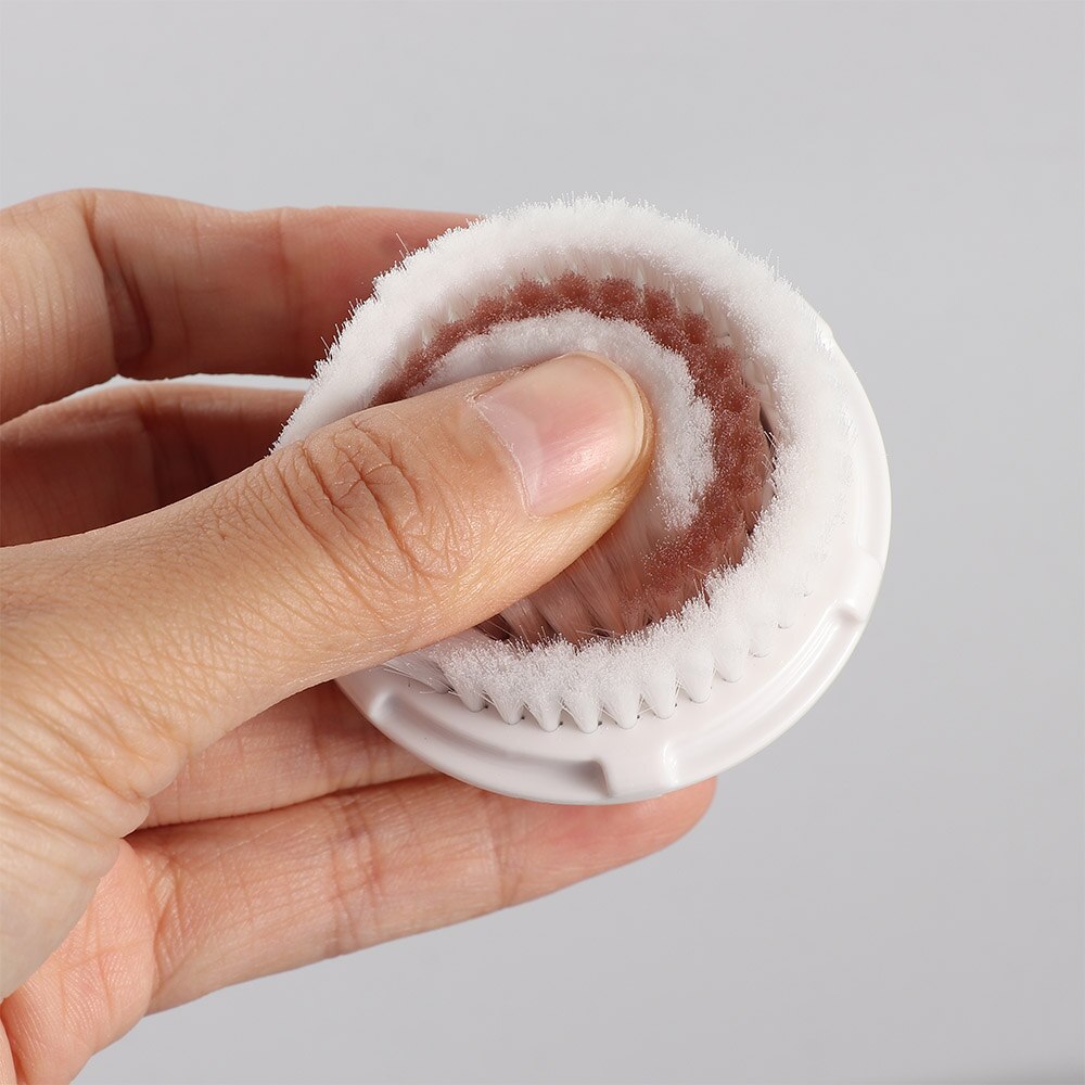 Limpador facial compatível da substituição cabeça da escova para os limpadores faciais máquina de limpeza da escova de lavagem facial